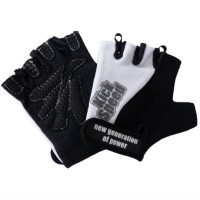 Перчатки "Kick speed cycle gloves" черно-белые