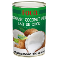 Organic coconut milk Lait de coco (Кокосовое молоко), 400мл