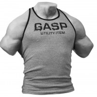 Майка GASP Ribbed T-Back, Grey