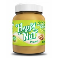 Арахисовая паста Happy Nut натуральная (330г)