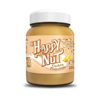 Кешью паста Happy Nut с арахисом и ананасом (330г)