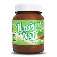 Арахисовая паста Happy Nut шоколад с мятой (330г)