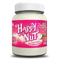 Кокосовая паста Happy Nut с малиной (330г)