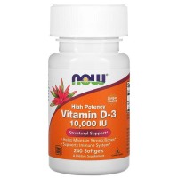 Vitamin D-3 High Potency 10000 IU (240капс)