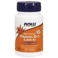 Vitamin D-3 5000 IU (240капс)