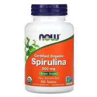 Certified Organic Spirulina 500mg (200таб)
