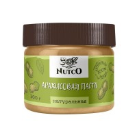 Арахисовая паста NUTCO натуральная (300г)