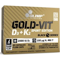 Gold Vit D3 + K2 Sport Edition (60капс)