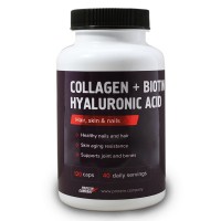 Collagen + Biotin Hyaluronic acid (120капс)