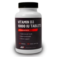 Vitamin D3 10000 IU (120табл)