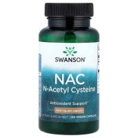 NAC N-Acetyl L-Cysteine 600мг (100капс) NAC N-Acetyl L-Cysteine 600мг (100капс)