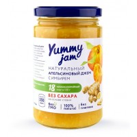 Низкокалорийный джем Yummy Jam апельсиновый (350г)