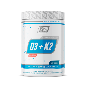 Vitamin D3 + Calcium + K2 (90капс)