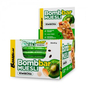 Батончик-мюсли мультизлаковый Киви-Чиа (45гр)