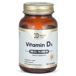  Vitamin D3 10,000 IU (90кап)