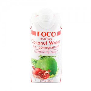 Foco кокосовая вода с соком граната (330мл)