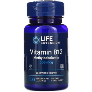 Vitamin B12 I 500 mcg (100пастилок)