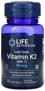 Low Dose Vitamin K-2 (MK-7) 45 мкг (90капс)