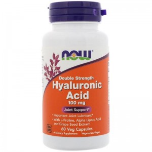 Hyaluronic Acid Double Strength 100 mg (60капс)