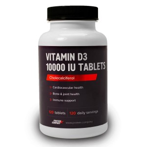 Vitamin D3 10000 IU (120табл)