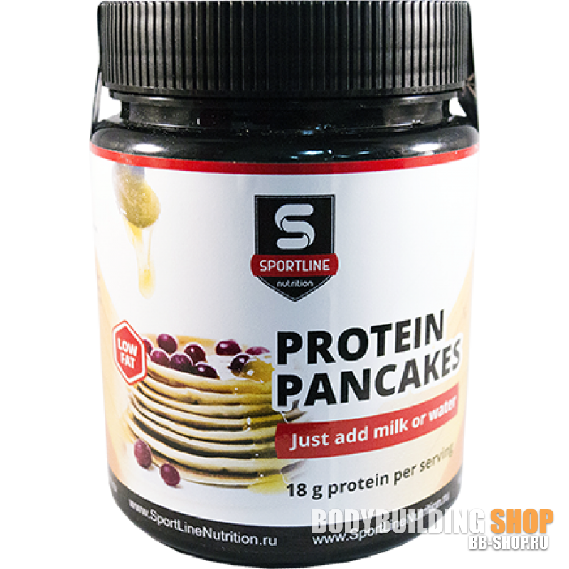 Спортлайн ярославль цены. Sportline Nutrition протеин. Протеиновая смесь для блинов. Джем спортивное питание. Протеин для блинов фото.